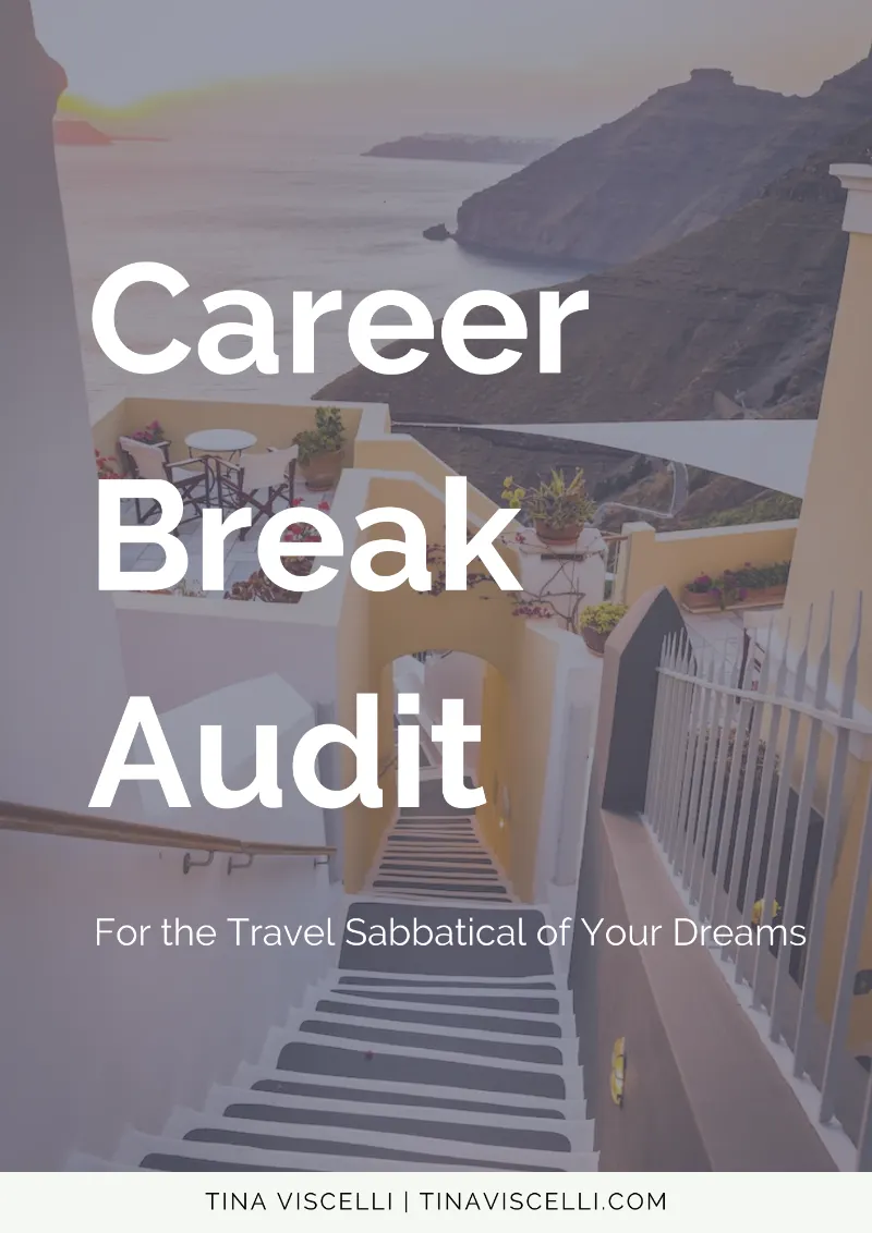 Career Break Audit - Tina Viscelli