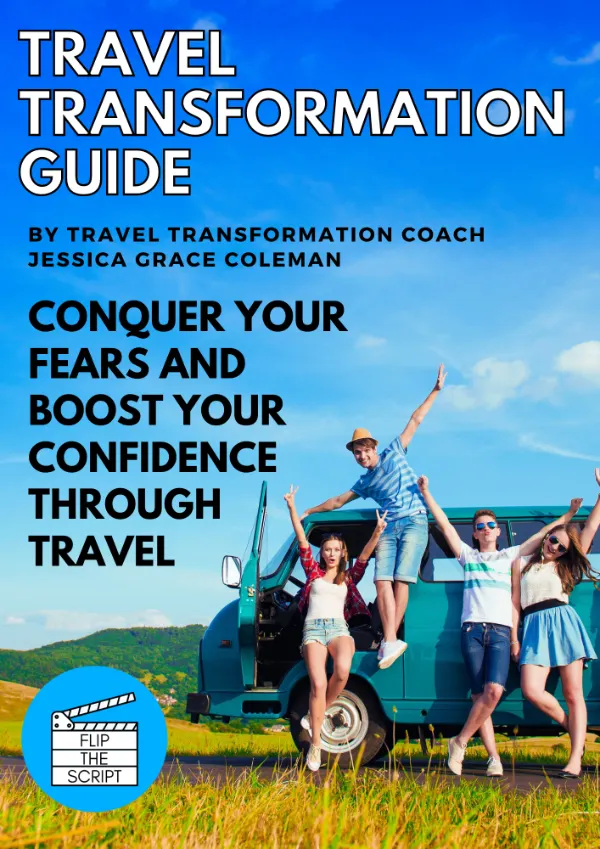 Free Travel Transformation Guide Cover - Jessica Grace Coleman
